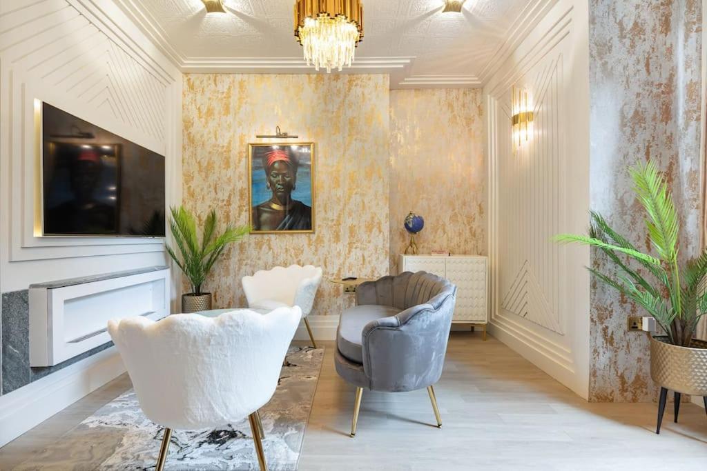 1Lsr - High-End Luxury 2 Bed Designer Apartment Londýn Exteriér fotografie