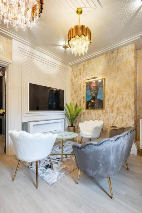 1Lsr - High-End Luxury 2 Bed Designer Apartment Londýn Exteriér fotografie